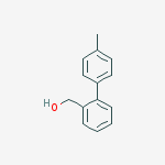 [1,1'-Biphenyl]-2-methanol, 4'-methyl-结构式