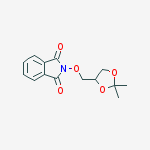 2-[(2,2-dimethyl-1,3-dioxolan-4-yl)methoxy]-1h-isoindole-1,3(2h)- Dione结构式