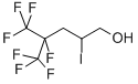 4,5,5,5-TETRAFLUORO-4-TRIFLUOROMETHYL-2-IODOPENTAN-1-OL结构式