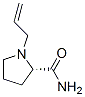 Structure of 2-PYRROLIDINECARBOXAMIDE,1-(2-ALLYL)-,(S)-