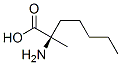 Heptanoic acid,2-amino-2-methyl-, (2R)-结构式