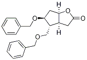 Structure of (3aS,4R,5S,6aR)-5-(Benzyloxy)-4-((benzyloxy)methyl)hexahydro-2H-cyclopenta[b]furan-2-one
