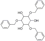 Structure of (1R,2S,3r,4R,5S,6s)-2,4,6-tris(benzyloxy)cyclohexane-1,3,5-triol