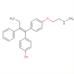 N-去甲-4-羟基-三苯氧胺结构式