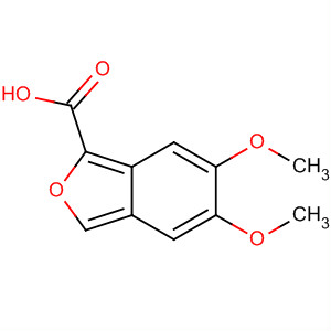 Structure of 2-Benzofurancarboxylic acid, 5,6-dimethoxy-