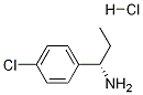 Structure of (S)-1-(4-chlorophenyl)propan-1-aMine-hcl