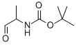 Structure of CARBAMIC ACID (1-METHYL-2-OXOETHYL)-,TERT-BUTYL ESTER