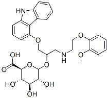 Structure of Carvedilol b-D-Glucuronide