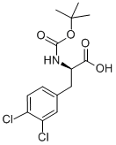 Structure of BOC-D-3,4-Dichlorophe