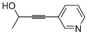3-Butyn-2-ol,4-(3-pyridinyl)-结构式