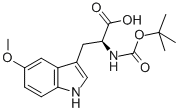 BOC-5-甲氧基-L-色氨酸结构式