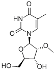 Structure of 5-METHYL-2-O-METHYLURIDINE