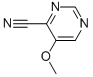 Structure of 4-Pyrimidinecarbonitrile,5-methoxy-