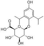 4-Hydroxy Propofol 1-O-b-D-Glucuronide结构式