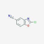 2-chloro-5-cyanobenzoxazole结构式