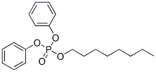 Octyl phenyl phosphate结构式