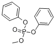 Structure of METHYL DIPHENYL PHOSPHATE