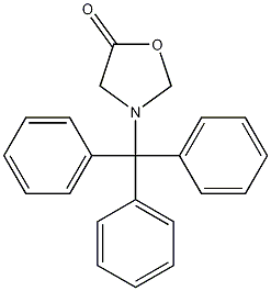 Structure of 3-Triphenylmethyl-5-oxazolidinone