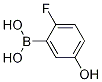 Structure of 2-Fluoro-5-hydroxyphenylboronic acid
