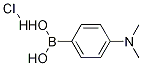 Structure of 4-(Dimethylamino)phenylboronic acid hydrochloride