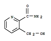 2-Pyridinecarboxamide,3-(hydroxymethyl)-结构式