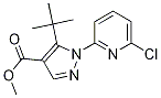 Structure of Methyl5-tert-butyl-1-(6-chloropyridin-2-yl)pyrazole-4-carboxylate
