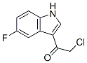 Structure of Ethanone,2-chloro-1-(5-fluoro-1H-indol-3-yl)-