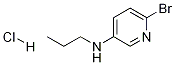 6-BROMO-2-PROPYLAMINOPYRIDINE, HCL 97%结构式