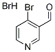 Structure of 4-Bromo-3-formylpyridine hydrobromide salt
