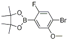Structure of 2-(4-Bromo-2-fluoro-5-methoxyphenyl)-4,4,5,5-tetramethyl-1,3,2-dioxaborolane