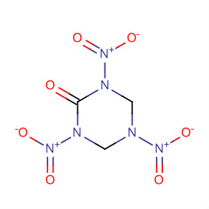 2,4,6-Trinitro-2,4,6-triazacyclohexanone结构式