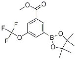 Structure of 3-Methoxycarbonyl-5-trifluoromethoxylphenylboronic acid, pinacol ester