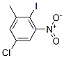 Structure of 5-chloranyl-2-iodanyl-1-methyl-3-nitro-benzene