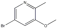 Structure of 5-bromo-3-methoxy-2-methylpyridine