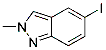 Structure of 5-iodo-2-methyl-2H-indazole