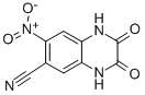 Structure of 6-CYANO-7-NITROQUINOXALINE-2,3-DIONE