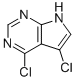 Structure of 4,5-Dichloro-7H-pyrrolo[2,3-d]pyrimidine