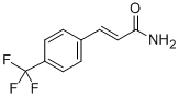 Structure of 4-(TRIFLUOROMETHYL)CINNAMAMIDE