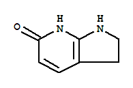 6H-Pyrrolo[2,3-b]pyridin-6-one,1,2,3,7-tetrahydro-结构式