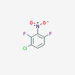 Structure of 3-Chloro-2,6-difluoronitrobenzene