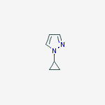 Structure of 1-Cyclopropyl-1H-pyrazole