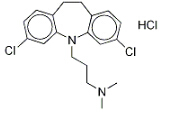 Structure of DichloroiMipraMine Hydrochloride