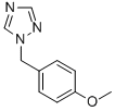 Structure of 1-(4-METHOXYBENZYL)-1,2,4-TRIAZOLE