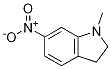 2,3-dihydro-1-Methyl-6-nitro-1H-Indole结构式