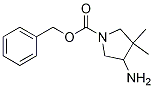 Structure of 4-AMino-3,3-diMethyl-pyrrolidine-1-carboxylic acid benzyl ester