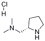 Structure of (S)-N,N-dimethyl(pyrrolidin-2-yl)methanamine hydrochloride