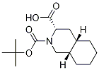 (3S,4AS,8AS)-2-(叔丁氧羰基)十氢异喹啉-3-羧酸结构式