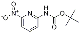 (6-Nitropyridin-2-yl)carbamic acid tert-butyl ester结构式