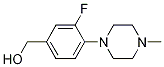 Structure of (3-fluoro-4-(4-Methylpiperazin-1-yl)phenyl)Methanol
