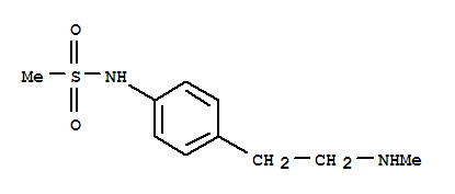 Structure of 2-(4-Methanesulfonamido)-N-methylethylamine